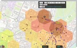 Gestion de points d’intérêt et marketing contextuel, collecte de données météorologiques