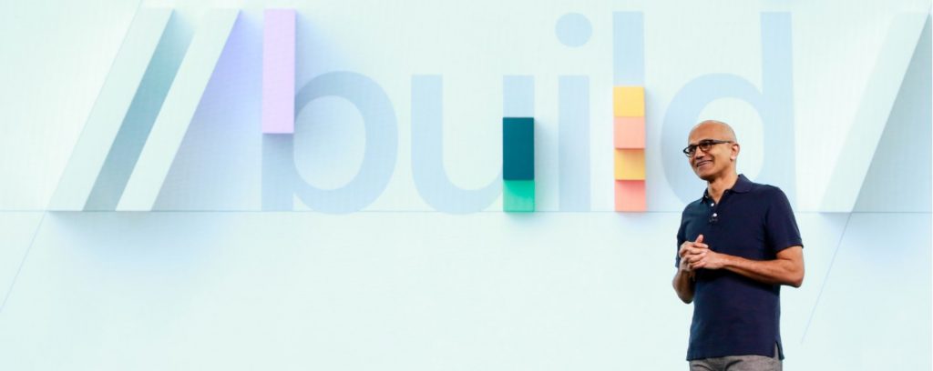 Build 2019 avec Satya Nadella