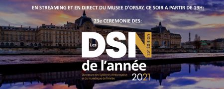 Suivez la 23ème cérémonie des DSI de l' année