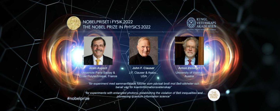 Alain Aspect Re oit Le Prix Nobel De Physique