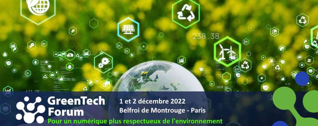 Seconde édition du GreenTech Forum en 2022