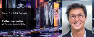 DSI de l'année et DSI Engagée : Catherine Jestin (Airbus)