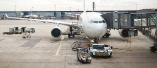 Réseaux 5G. Dans un aéroport, il y a de nombreux cas d’usages liés aux processus côté avion, ce que l’on nomme le “airside”. 