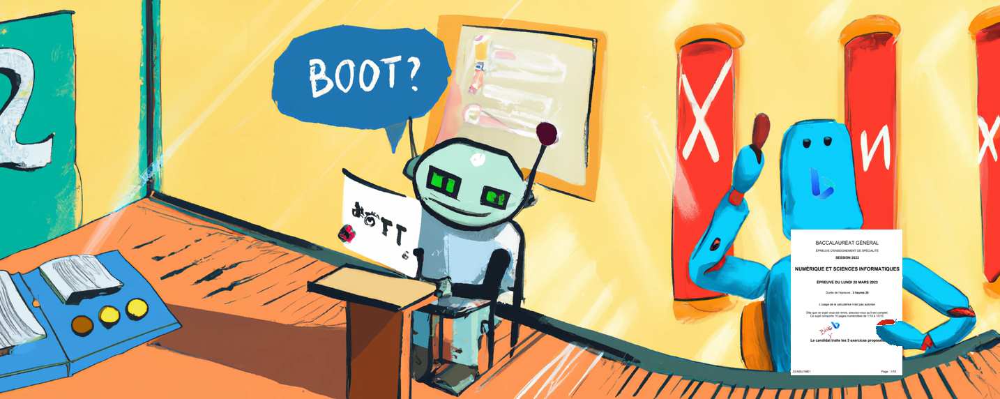 L' IA BING GPT-4 passe le BAC informatique!