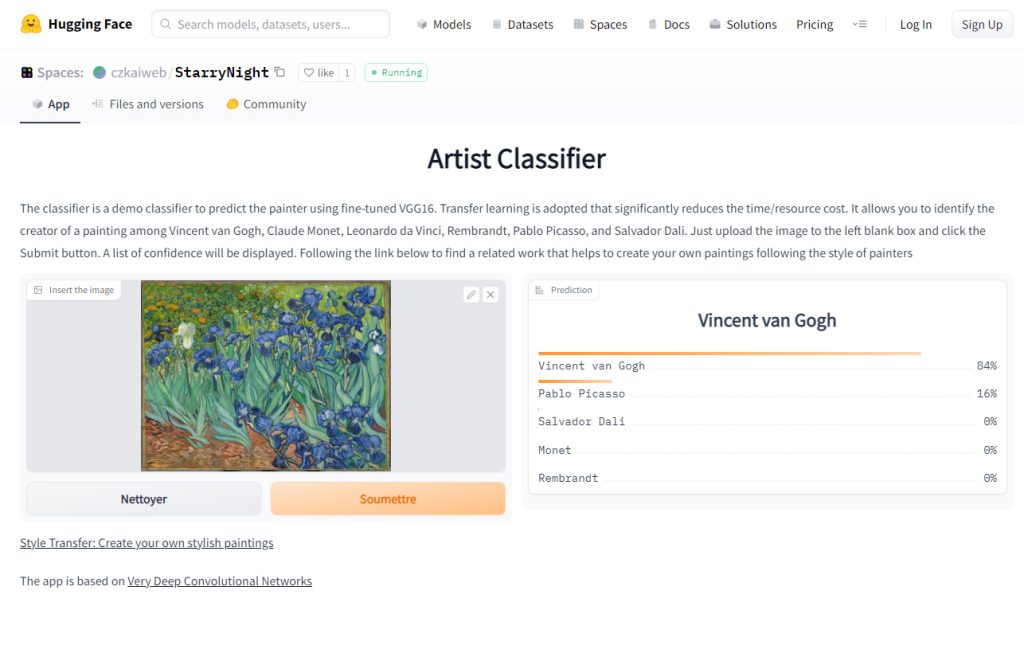 Au-delà du partage de modèles d’IA et de datasets, ce GitHub de l'IA qui se qualifie de « Home of Machine Learning », propose aux data scientists des services pour l’entraînement et l’exécution de leurs modèles.