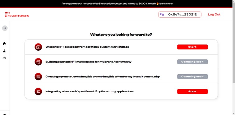La maitrise des smart contracts passe par la plateforme de FeverTokens, laquelle fournit les outils nécessaires à la gestion de bout-en-bout des projets Web3, tels que la collaboration d’équipe, le suivi des paiements, la gestion de la propriété intellectuelle, la création des interfaces utilisateurs ou encore les API d’intégration.