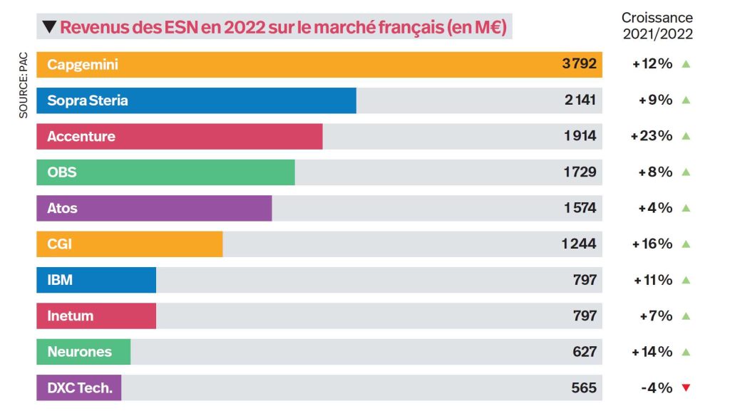 La santé des ESN françaises en pente douce