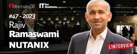Rajiv Ramaswamy, CEO de Nutanix, est notre invité de la semaine.