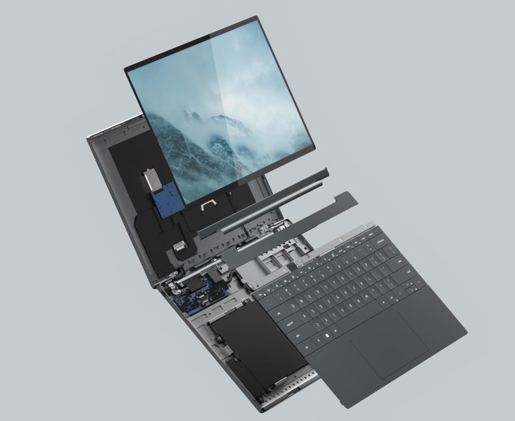 Dell travaille depuis plusieurs années sur son concept Luna, un PC mobile modulaire ultra-réparable. L'archétype du PC du futur ?