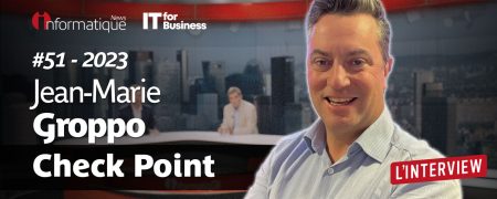 Invité de la semaine : Jean-Marie Groppo, directeur général de Check Point