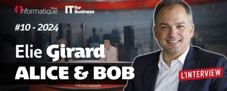 Elie Girard, Président Executif d'Alice & Bob est notre invité de la semaine