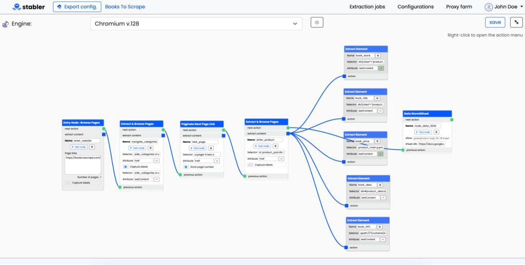La solution développée par Stabler.tech mise sur le scraping de données pour alimenter les algorithmes Technologies s’appuie sur les principes du low code/no code afin de réduire le temps de développement des robots d’extraction à quelques minutes seulement.