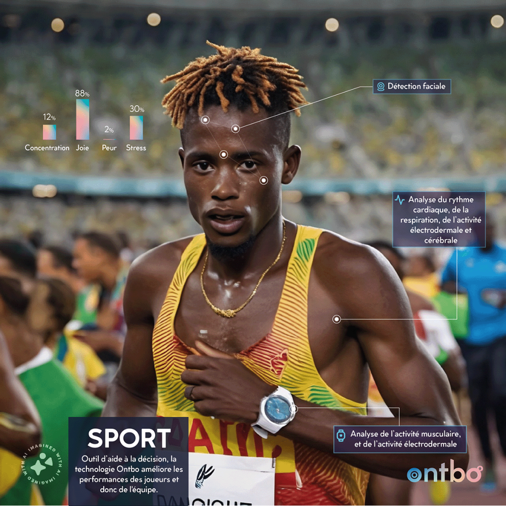 L’IA d’Ontbo aide à améliorer les performances cognitives des athlètes.