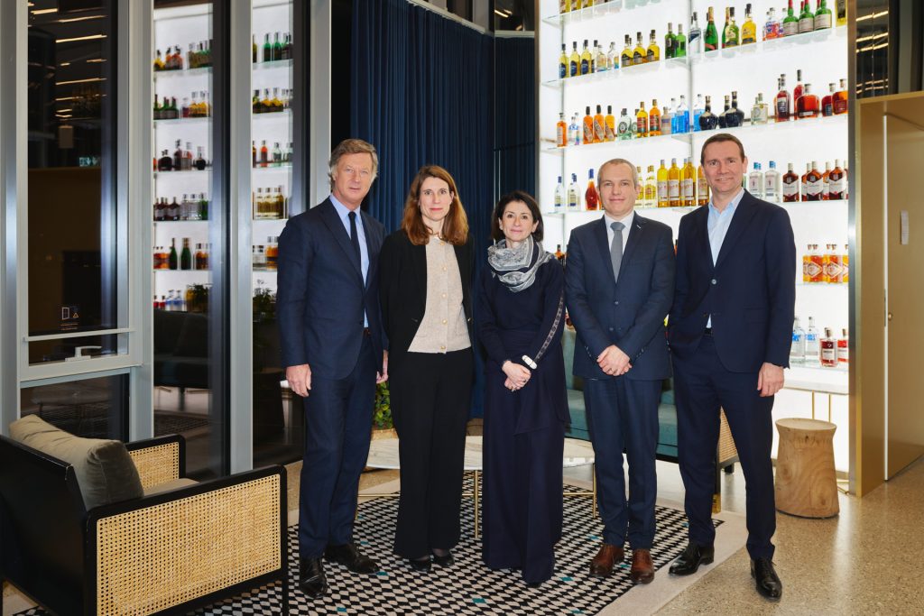 Sébastien Bazin (CEO, Accor), Alix Boulnois (Chief Business, Digital and Tech Officer, Accor), Hélène Chaplain (CIO Pernod Ricard), Sylvain Le Borgne (Group Chief Data Officer, JCDecaux)