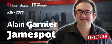Alain Garnier, fondateur et CEO de Jamespot est notre invité de la semaine pour célébrer les 20 ans de l'éditeur Français et 20 ans de lutte pour imposer les solutions "made in France"