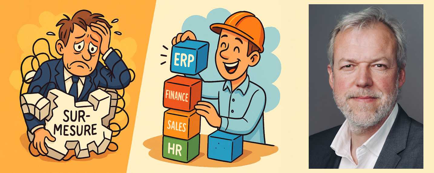 Oubliez l'ERP sur-mesure et adoptez l'ERP composable