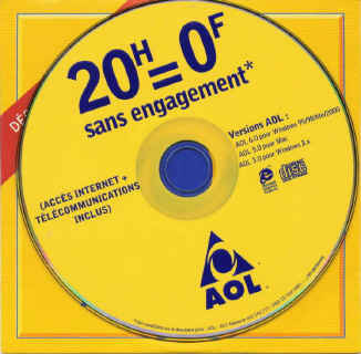 La légende — portée par Jan Brandt elle-même — veut qu’à un moment, la moitié des CD fabriqués au monde arborait le logo AOL. 