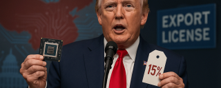 Payer pour exporter : Washington rouvre la Chine aux puces d’IA… contre 15 %