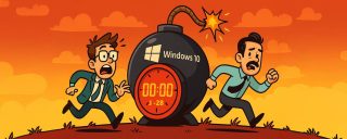 Windows 10 : le compte à rebours final est lancé