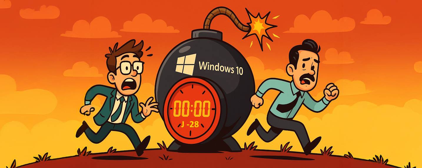 Moins de 30 jours avant la fin de vie officielle de Windows 10