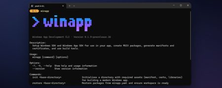 Microsoft lance WinApp, l'outil en ligne de commande qui réconcilie la nouvelle génération de Devs avec Windows