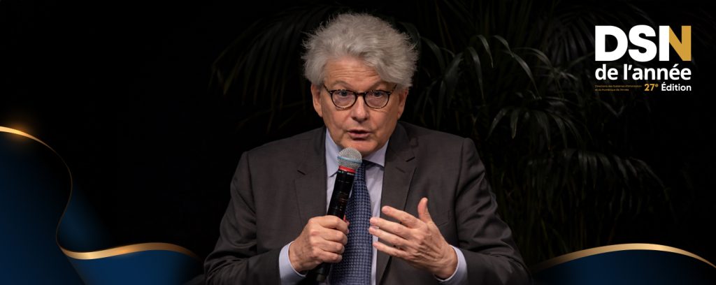 Thierry Breton aux DSIN de l’année : « La confiance s’est effondrée »