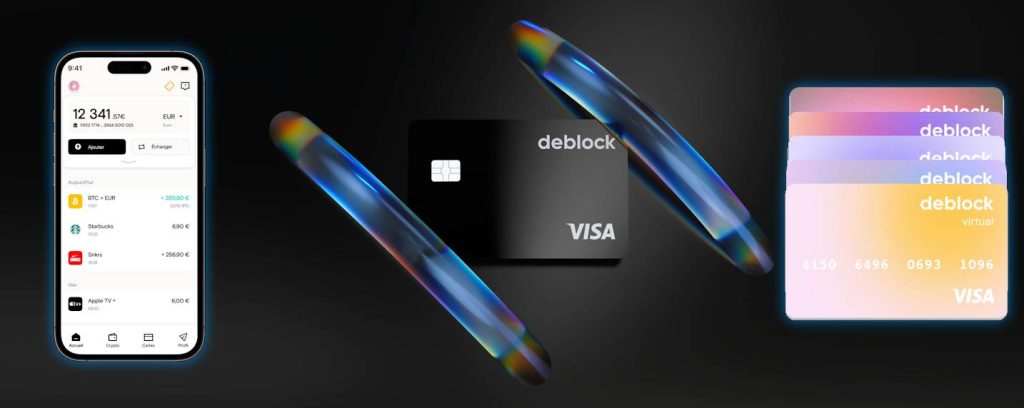 Deblock invente le compte bancaire hybride euro-crypto