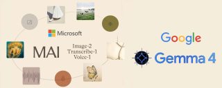 Nouvelles tendances IA&nbsp;: Google lance Gemma 4 et Microsoft inaugure 3 nouveaux modèles MAI