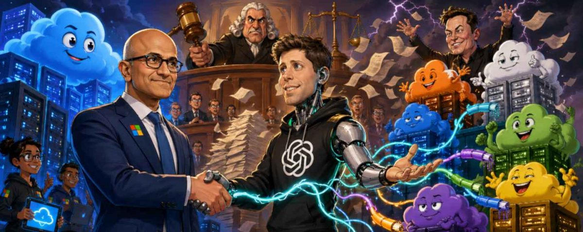 Partenariat Microsoft - OpenAI : Pourquoi Microsoft lâche l’exclusivité sans perdre le contrôle