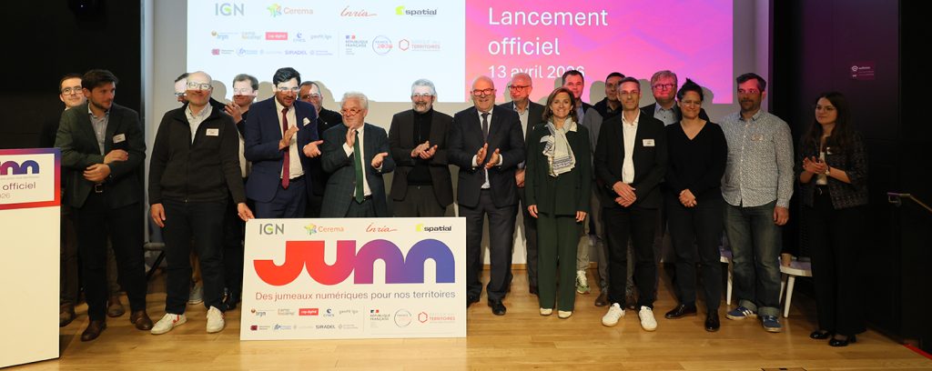 La France lance JUNN, son jumeau numérique des territoires