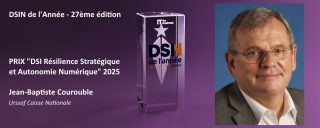 Jean-Baptiste Courouble, DSI de l'Urssaf Caisse Nationale, Prix DSIN Résilience
