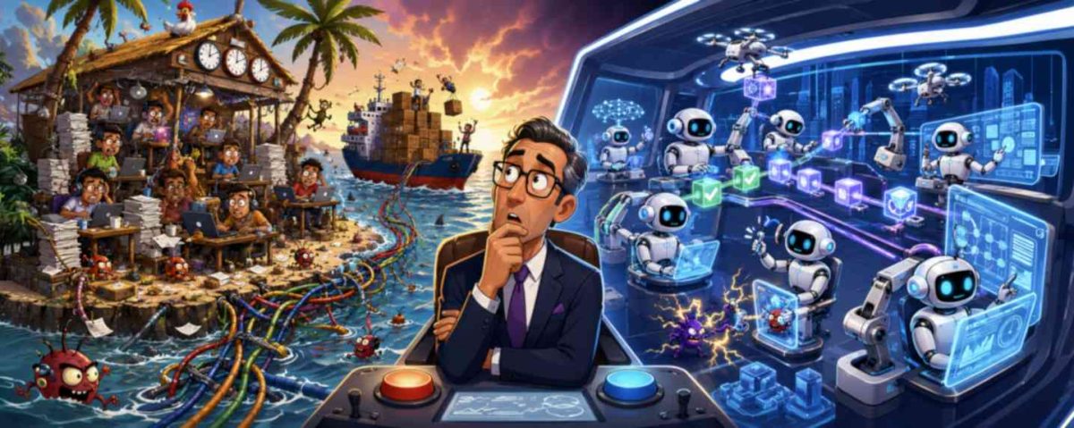 Offshore logiciel : la boîte noire humaine face aux agents IA