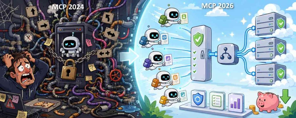 MCP 2026 remet les compteurs à zéro pour mieux connecter des milliards d’agents IA aux entreprises