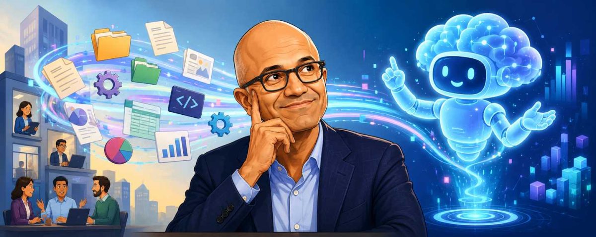 Satya Nadella alerte sur une IA qui transformerait le savoir des entreprises en carburant ?