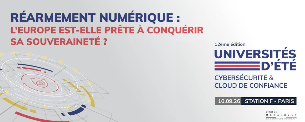 Les Universités d'été 2026 d'Hexatrust