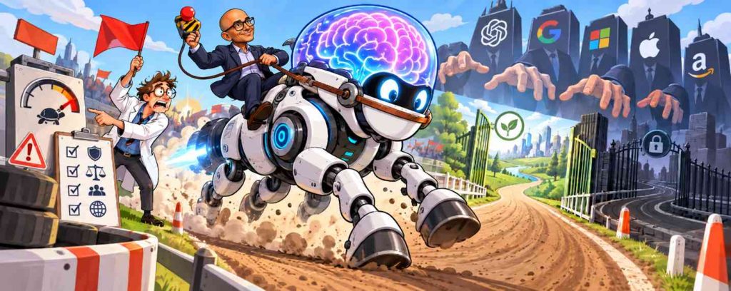 Microsoft répond à Dario Amodei : ralentir l’IA, oui… la confisquer, non